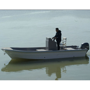 <span class=keywords><strong>Bateau</strong></span> en fibre de verre de 18 pieds pour l'aventure en haute mer Coque robuste Résistant à la corrosion Idéal pour les sorties d'une journée en <span class=keywords><strong>eau</strong></span> salée et les escapades de week-end - Product Image 4