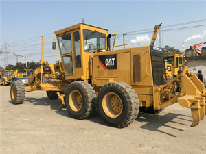 มอเตอร์สำหรับนักเรียนระดับประถม120H ใช้เครื่องจักรเกรดที่ดินสำหรับแมว140K มือสองสภาพที่เหนือกว่า