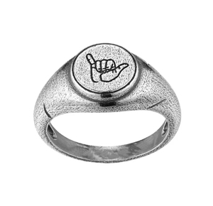 Rétro antique noir vieux bijoux en argent personnalisés bague hommes structure de bande cassé utilisé Look oxydé sur mesure 925 bijoux en argent