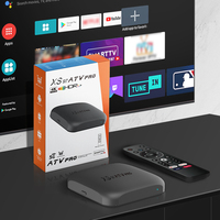 Nouvelle conception Premium XS97 ATV Pro 2.4/5G Double WIFI Quad Core ARM A55 Allwinner H618 Android 12 Boîtier TV avec le meilleur prix