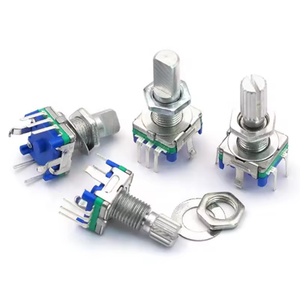 <span class=keywords><strong>Encoder</strong></span> Rotativo <span class=keywords><strong>EC11</strong></span> con Interruttore, Potenziometro Digitale Audio a Cinque Pin, Lunghezza Manopola 20MM - Product Image 2