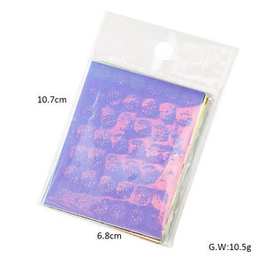 Autocollants pour les ongles, 16 couleurs, décalcomanies, en feuille d'érable, de neige, pour l'<span class=keywords><strong>hiver</strong></span>, décoration, Art des ongles, nouvelle collection - Product Image 2