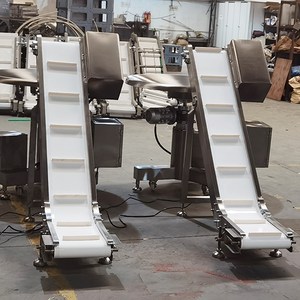 Schräg band förderer Seitenwand band förderer für einges acktes Material Schräg aufzug förderer - Product Image 6