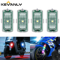 12V drahtlose Fernbedienung Blitzlicht Auto Motorrad Fahrrad Drohne Blitz Position Anzeige lampe für LED-Warnleuchte