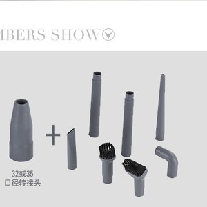 Yili Vacuum Cleaner Nozzle <b>Set</b> 9-Piece Plastic Accessories For Home Cleaning Corners And Crevices - Product Image 4