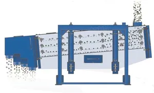 Máquina de vibração industrial do painel da vibração do quadrado da vibração da tela