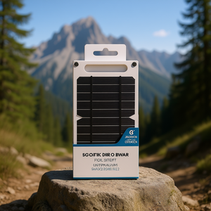 IAGREEA Cargador de Panel Solar Portátil de 7W, 4 Piezas, Modelo Ligero D0100XUJQJY para Uso en Exteriores - Product Image 2