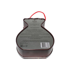 กระป๋องคริสต์มาสรูปทรงถุงผ้าที่ทนทาน ใช้ซ้ำได้สำหรับเก็บชา ขนม และของชำร่วยในงานเทศกาลต่างๆ - Product Image 3