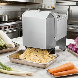 Cuchillas de Acero Inoxidable para Cortar Plátanos, Procesamiento de Frutas Verdes, Rebanadora de Vegetales, Motor 220V - Product Image 3