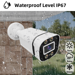 TSEye Smart Outdoor 8MP IP67 Waterproof Full Color Night Vision Surveillance System Bullet POE CCTV Security <b>Network</b> <b>Camera</b> - Product Image 4