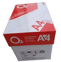 Papier copie A4 297x210mm, papier d'impression 80g 70g, 5 paquets/boîte, papier blanc pour brouillons, vente en gros par carton, pour brochures et dessins