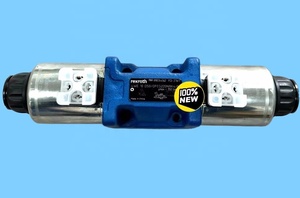 โซลินอยด์ไฮดรอลิกแบบสี่ทาง รุ่นใหม่ R901344562 4WE10D5X/OFEG220N9K4/M แรงดัน 350 บาร์ อัตราการไหล 160 ลิตร/นาที ควบคุมทิศทาง มีสินค้าในสต็อก - Product Image 1