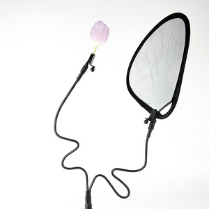 Bras flexible en forme de col de cygne, <span class=keywords><strong>pince</strong></span> à double bras magique pour la <span class=keywords><strong>photographie</strong></span> macro, insectes, fleurs, outils de <span class=keywords><strong>photographie</strong></span> macro, longueur 60 cm - Product Image 3