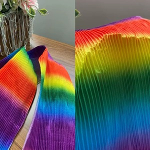 Kreativer, knitterarmer, gewebter Stoff mit Falten – Designer-Hintergrund für Heimdekoration und Bettwäsche-Accessoires, bedruckt - Product Image 4