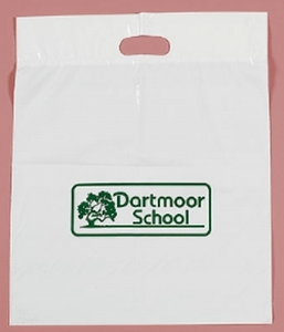 Bolsas de Plástico Compostables CFC con Asas Troqueladas/Bolsas de Plástico Troqueladas - Product Image 4