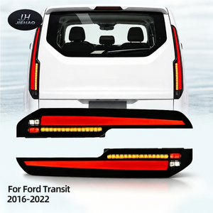Per Ford Transit 2016-2022 Gruppo Luci Posteriori Full LED Aftermarket con Indicatore <span class=keywords><strong>di</strong></span> Direzione Sequenziale e Luce <span class=keywords><strong>di</strong></span> Retromarcia Plug and Play (Coppia) - Product Image 1