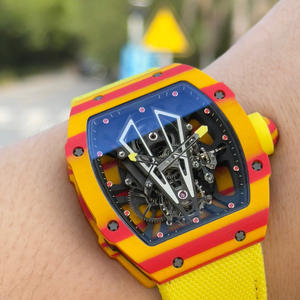 Nouvelle Montre Mécanique de Luxe Designer 2026 27-03 Tourbillon Haute Qualité en Carbone Brasé pour Homme - Product Image 2