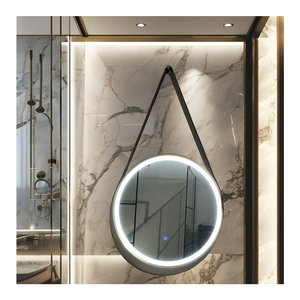 PTb Morden hiện đại LED Bath gương với màn hình cảm ứng miễn phí thông minh Vòng gương và vành đai điều chỉnh cho phòng tắm - Product Image 1