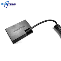 Câble DC 5.5X2.1mm LP-E17 Dummy ACK-E18 DR-E18 Adaptateur d'alimentation DC pour Canon EOS RP 77D 200D 800D T6s 760D T6i T7i