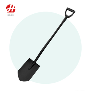 Pelle de jardin en <span class=keywords><strong>métal</strong></span> personnalisée à succès avec manche métallique – Outil de terrassement agricole sur mesure - Product Image 1