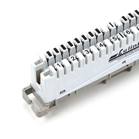 Module télécom Krone 10 paires avec module de déconnexion de connecteur de bornier IDC pour croix de cadre de distribution