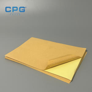 Papel Adhesivo Transparente Personalizado para Fabricantes, Hoja A4 de 80 g/m², Papel Autoadhesivo Impermeable para Etiquetas - Product Image 1