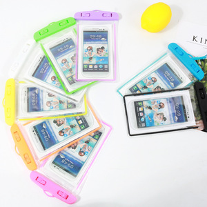 Funda Impermeable para Teléfono de PVC para Apple iPhones, con Pantalla Táctil Sellable, de 6 Pulgadas, Negra, para Natación y Deportes Acuáticos, Uso en Exteriores - Product Image 1