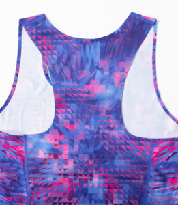 Quick Dry Breathable Custom Print Seamless Bonding Elasticity Vest Colorful Tank Tops Unisex Fitness Running Sleeveless Singlet - Product Image 5