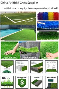 Gazon artificiel durable pour terrain de football, gazon synthétique pour sols sportifs - Product Image 6