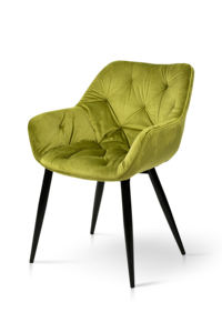 Venta al por mayor, silla de comedor suave y moderna para <span class=keywords><strong>restaurante</strong></span>, Villa, Hotel, sala de estar, muebles, hogar, comedor, cocina, sillas de comedor de terciopelo - Product Image 2