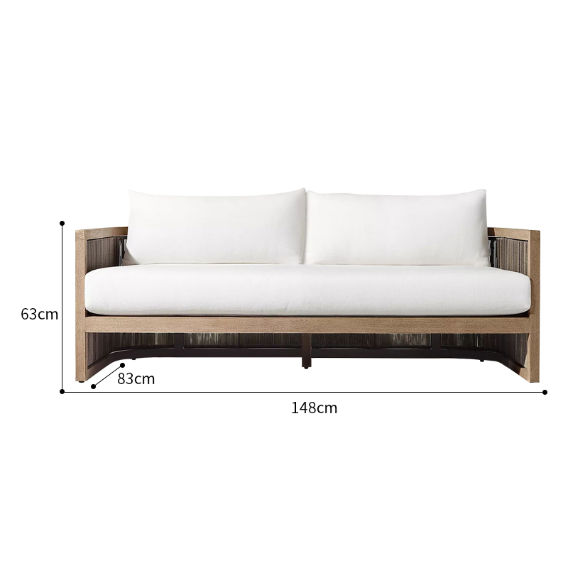 Double seat (white)