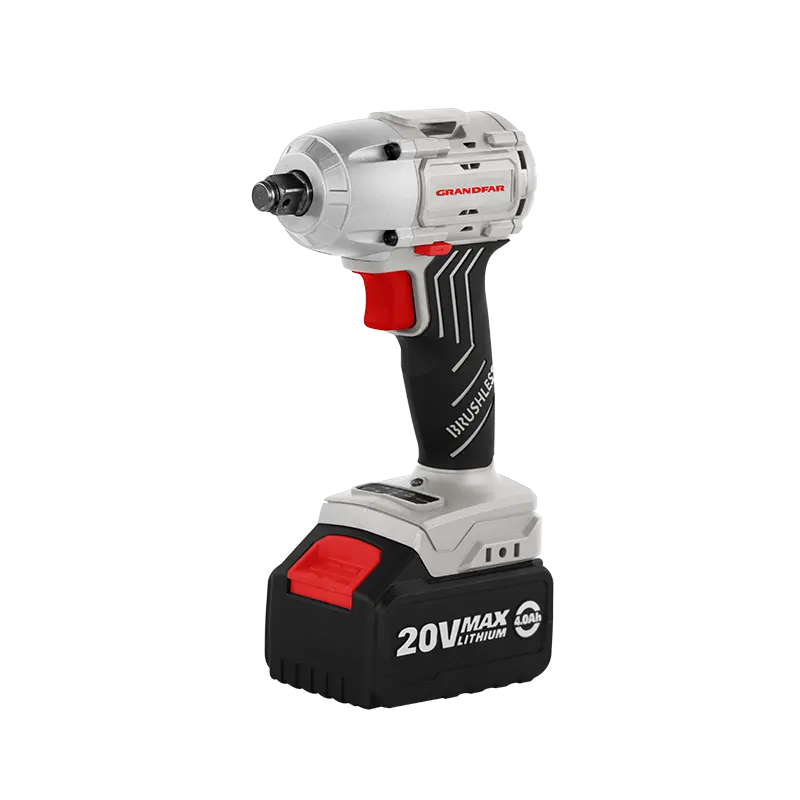 Профессиональные подзарядные 20v батареи електричюеского инструмента аккумуляторная ударная дрель ключ, дюймовый стандарт