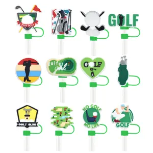Trending Products 2023 New Arrivals Straw Charm Topper Cartoon Straw Topper Charms Bulk Tumbler Straw Topper Decoration