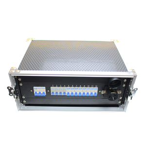 Hộp phân phối điện di động FCONNR 50A với đầu vào và đầu ra 12 kênh, đầu ra NEMA 5-20 US Edison 20A - Product Image 3