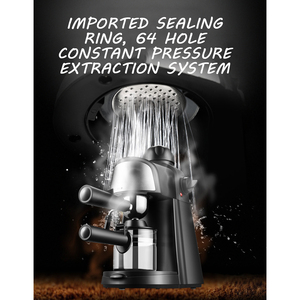 Hot Bán Mini Espresso Cà Phê Maker Với Sữa Frother Nhỏ Gọn Cappuccino Máy Cho Hộ Gia Đình Văn Phòng Máy Pha Cà Phê - Product Image 5