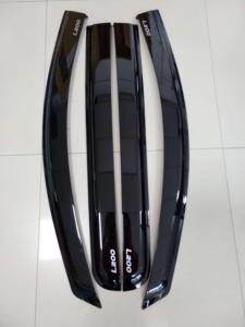 Pare-<span class=keywords><strong>pluie</strong></span>/visière <span class=keywords><strong>de</strong></span> porte anti-UV pour voiture, déflecteur <span class=keywords><strong>de</strong></span> fenêtre en PC/PMMA pour TRITON/STRADA/L200 2019-2023 - Product Image 1