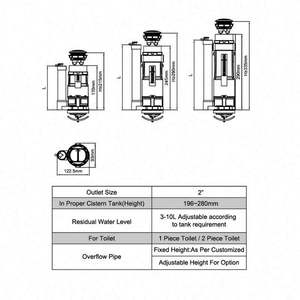 סתימה דליק כפול עבור שירותים אחד השירותים בשירותים ובמלון - Product Image 5