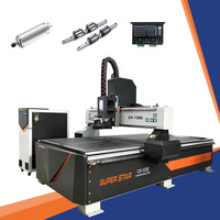 Router CNC de 3 Ejes para Madera, PVC, Acrílico, PCB, Metal Blando, Aluminio, Cobre, 1325 2030, para Tallado de Madera en 3D