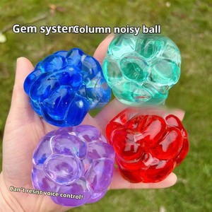 Boule anti-stress en pierres précieuses, perles sept couleurs faites à la main, divertissement par le pétrissage, outil <span class=keywords><strong>de</strong></span> relaxation, esthétique soignée - Product Image 1