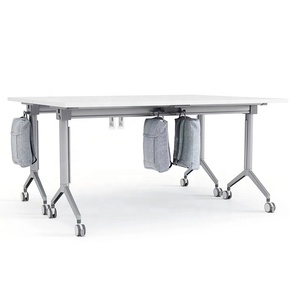 Éxito de Ventas Escritorio de Oficina de Aluminio y <span class=keywords><strong>MFC</strong></span> Mesa de Conferencia y Capacitación Diseño para Sala de Reuniones - Product Image 4