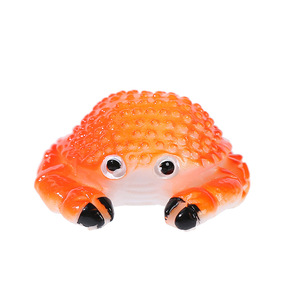 Figurines miniatures en résine d'animaux marins (crabe, poisson, requin) – Décoration artistique pour la maison – Ensemble de figurines artisanales - Product Image 5