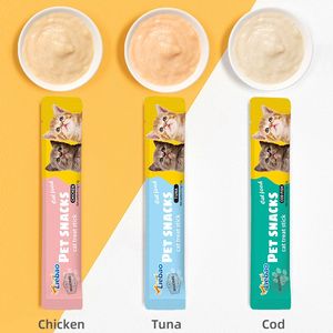 Nuevo listado, diseño de embalaje en inglés, alto contenido de carne, comida para mascotas, nutrición integral, 15 g/pc, a granel, Liebao, aperitivos para mascotas, golosinas para gatos - Product Image 5