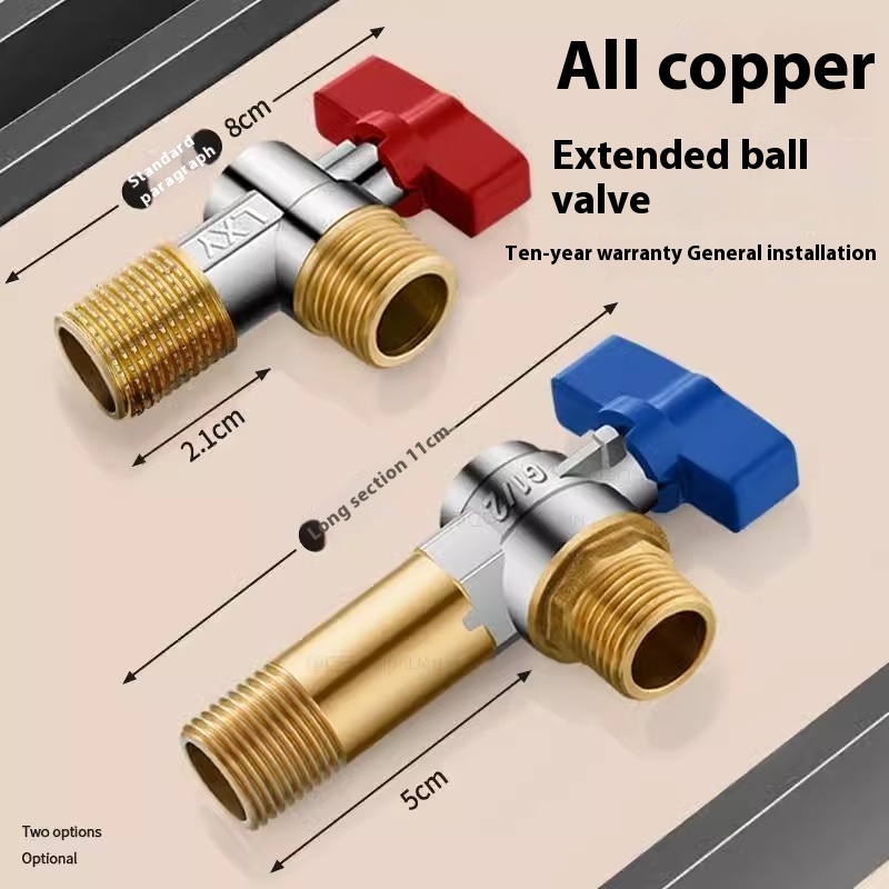All Brass 4 Point Hot Cold