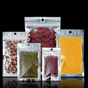 Tùy Chỉnh Frosted Nhựa Đóng Gói Dây Kéo Túi Con Dấu Có Thể Phẳng Dưới Cấp Thực Phẩm Túi Nhựa Cho Quần Áo Đồ Lót Ăn Mặc Lưu Trữ - Product Image 2