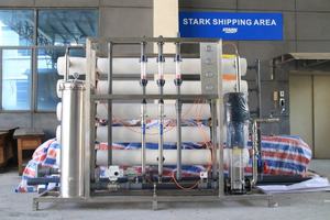 Système de réutilisation d'eau de mer RO 10T avec <span class=keywords><strong>pompe</strong></span> et PLC, <span class=keywords><strong>filtre</strong></span> <span class=keywords><strong>à</strong></span> charbon pour <span class=keywords><strong>sable</strong></span> peu profond, garantie 1 an pour la récupération d'eau récupérée - Product Image 5