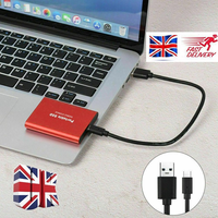 SSD externe portable 500 Go 1 To 2 To 4 To 8 To 16 To, haute vitesse USB 3.0, boîtier métallique pour sauvegarde de données d'ordinateur portable