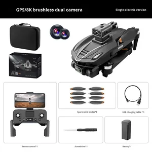 K19 MAX GPS Beginner <strong>Drone</strong> 4K HD <strong>Camera</strong> Screen Controller Remote Airdrop Obstacle Avoidance FPV <strong>Drone</strong> <strong>with</strong> Brushless Motor - Product Image 6