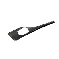 Pour BMW Série 1 et 2 F20 F21 F22 F23 2012 à 2018, accessoires intérieurs de voiture en fibre de carbone sèche, panneau de levier de vitesses, garniture du bouton multimédia