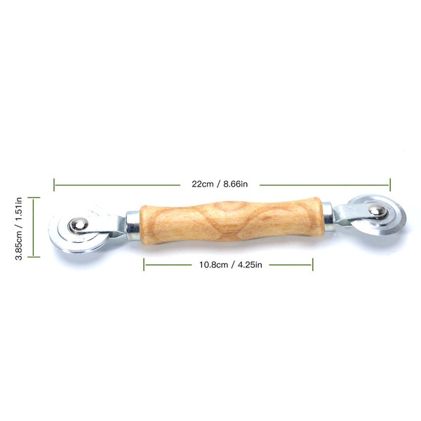 Window and Door Screen Installation Tool/Screen Spline Roller with Steel Wheels