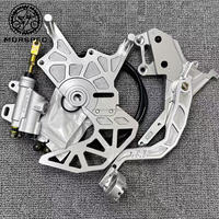 Kit de frein arrière Talaria XXX 3X en aluminium CNC avec support de double étrier, installation directe, sans dommages, accessoires pour moto